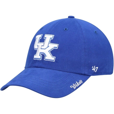47 ' Royal Kentucky Wildcats Miata Clean Up Logo Adjustable Hat