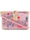 Dolce & Gabbana Dolce Box Clutch - Pink In Pink & Purple