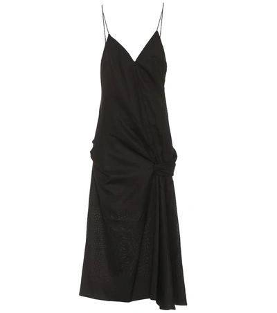 Jacquemus La Robe Samba Ruffle Dress In Black