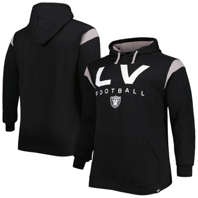 Fanatics Branded Black Las Vegas Raiders Big & Tall Call The Shots Pullover Hoodie
