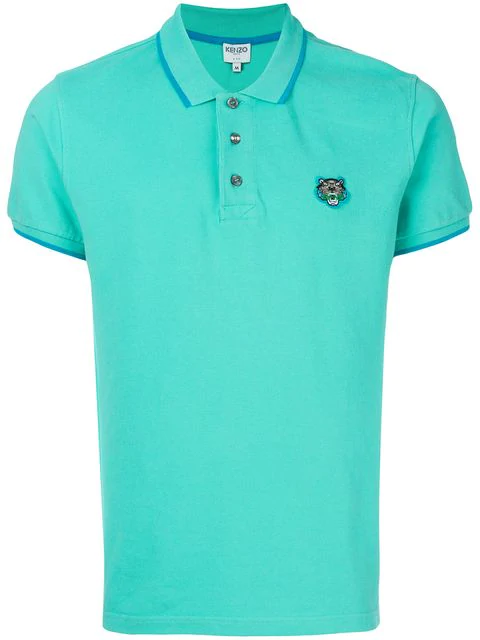 kenzo mini tiger polo shirt multicolor