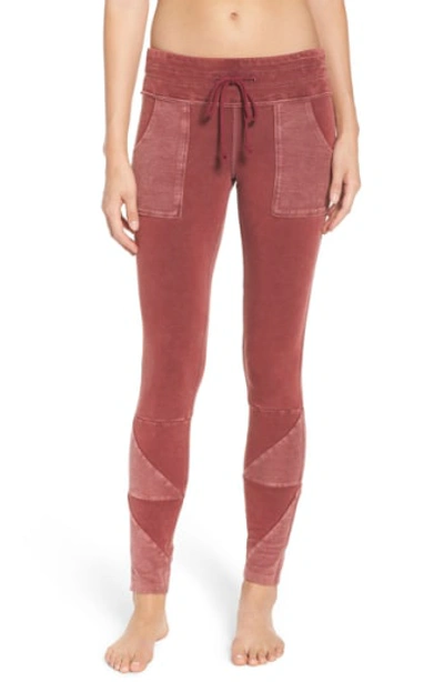 Free People Fp Movement Kyoto Leggings In Plum