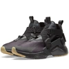 Nike Air Huarache City Sneaker In Black