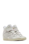 Sorel Women's Out N About Sport Wedge Sneaker Booties In White
