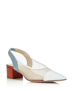 Creatures Of Comfort Women S Gloria Leather Mesh Color Block