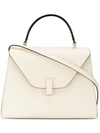 Valextra Foldover Top Tote In White