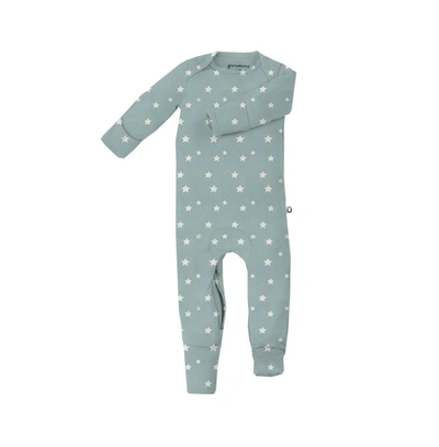 Gunamuna Baby Romper Footie Convertible Pajama In Shine