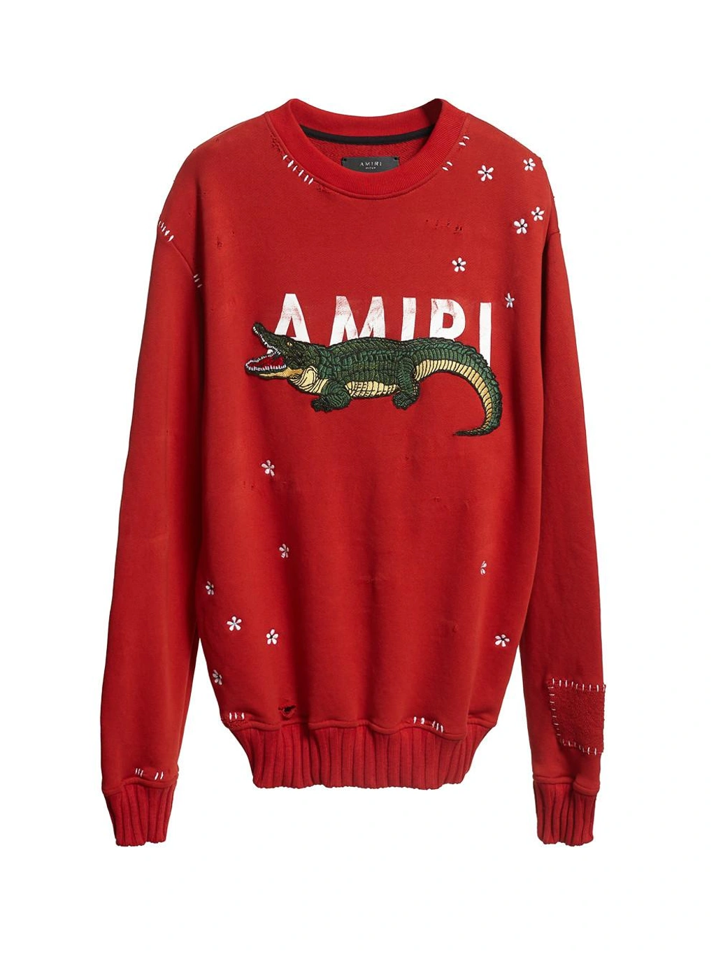 Amiri crocodile sweater deals