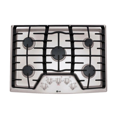 Lg 30 Inch Built-in Gas Cooktop - Stainless Steel In Silver