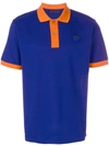 Prada Contrast Trim Polo Shirt