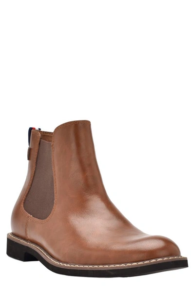 Tommy Hilfiger Men's Greene Lightweight Pull On Chelsea Boots Men's Shoes  In Medium Brown | ModeSens