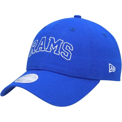 New Era Royal Los Angeles Rams Collegiate 9twenty Adjustable Hat