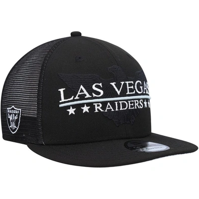 New Era Black Las Vegas Raiders Totem 9fifty Snapback Hat