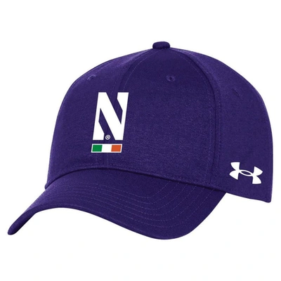 Under Armour Purple Northwestern Wildcats Ireland  Adjustable Hat
