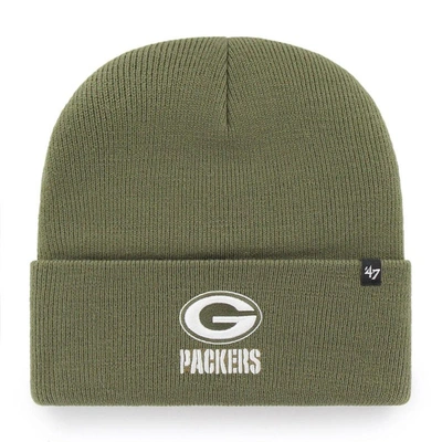 47 '  Green Green Bay Packers Haymaker Cuffed Knit Hat