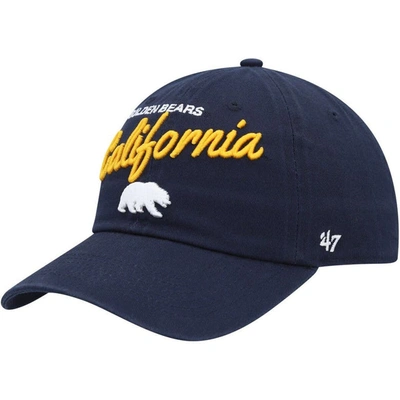 47 ' Navy Cal Bears Phoebe Clean Up Adjustable Hat