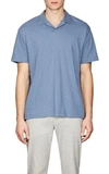 Theory Willem Short Sleeve Polo Shirt In Tidal