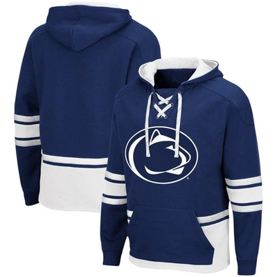 Colosseum Navy Penn State Nittany Lions Lace Up 3.0 Pullover Hoodie