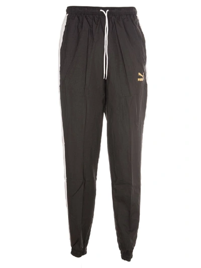 Puma T7 Bboy Track Pants In Black And White