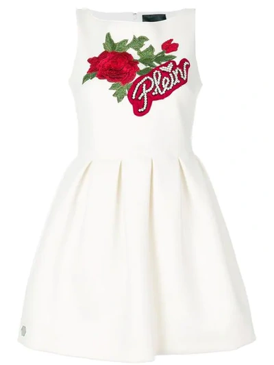 Philipp Plein Anastacia Beck Dress - White