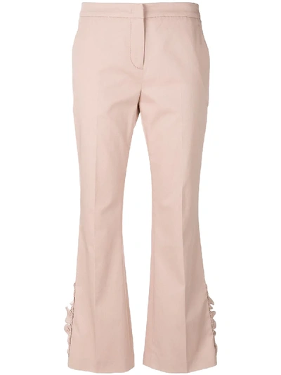 N°21 Flared Cropped Trousers
