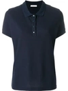 Moncler Classic Polo Shirt In Blue