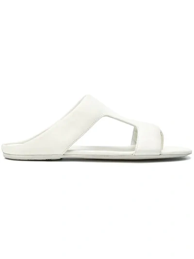 Marsèll T-bar Flat Sandals - White