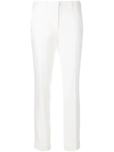 Paule Ka Tailored Trousers - White
