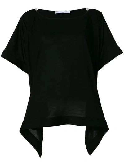 Givenchy Draped Hem T