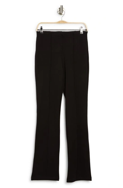 T Tahari High Waist Bootcut Pointe Pants In Black