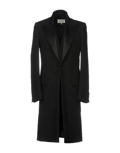 Maison Margiela Full-length Jacket In Black