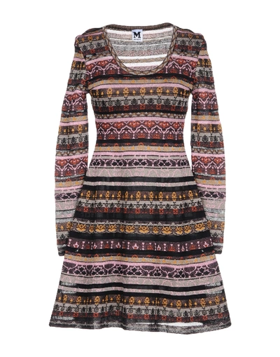 M Missoni Short Dress In Black