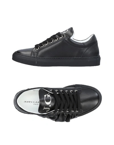 John Galliano Sneakers In Black