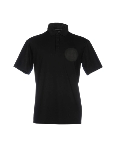 Emporio Armani Polo Shirt In Black