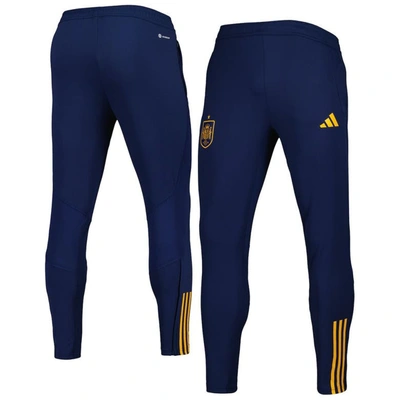 Adidas Originals Adidas Navy Spain National Team Club Crest Aeroready Training Pants In Blue