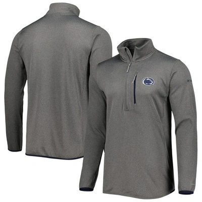 Columbia Gray Penn State Nittany Lions Park View Omni-wick Half-zip Top
