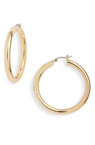 Miranda Frye Freda Hoop Earrings In Gold