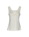 Emporio Armani Tops In White