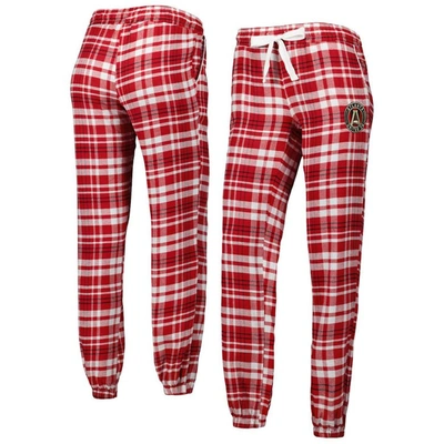 Concepts Sport Red Atlanta United Fc Mainstay Flannel Sleep Pants