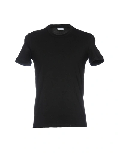 Dolce & Gabbana Undershirt In Black