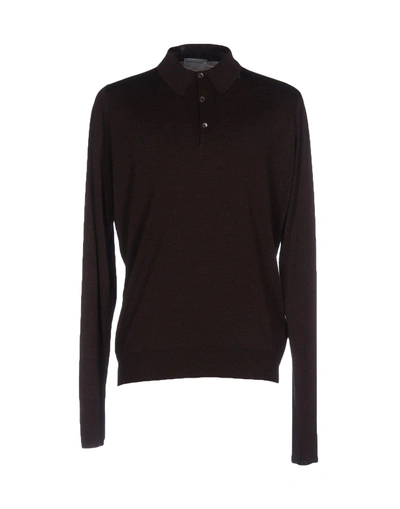 John Smedley Sweater In Cocoa