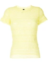 Marc Cain Lace T In Yellow