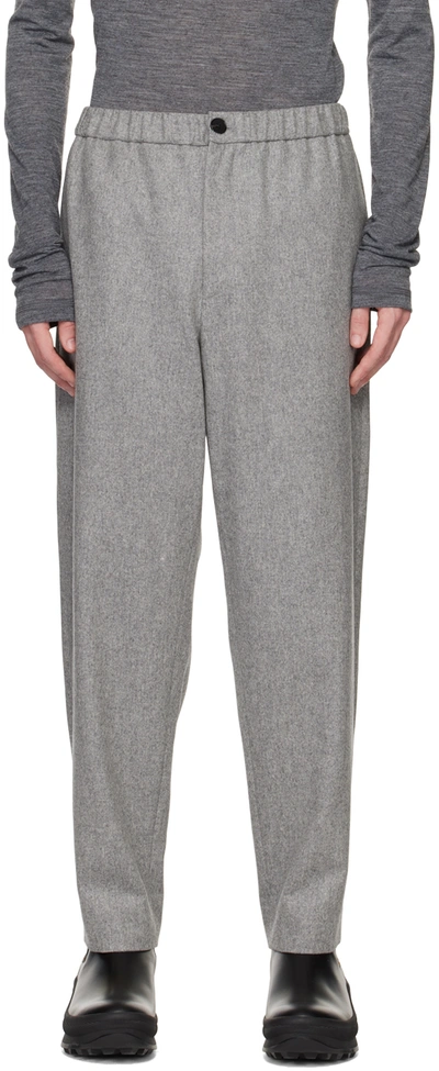 Jil Sander Wool Pants In Gray