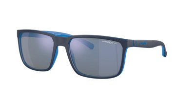 Arnette Unisex Sunglasses An4251 Stripe In Dark Grey Mirror Water Polar
