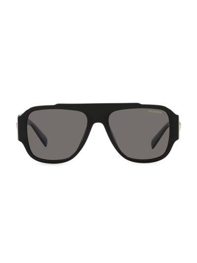 Versace Man Sunglass Ve4436u In Black