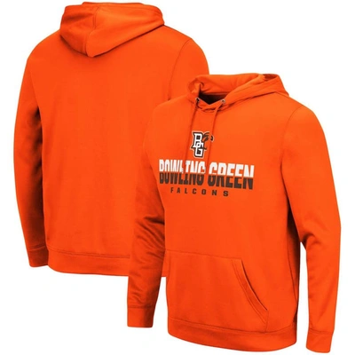 Colosseum Orange Bowling Green St. Falcons Lantern Pullover Hoodie