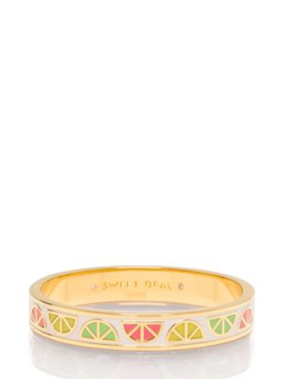 Kate Spade Sweet Deal Idiom Bangle In Multi