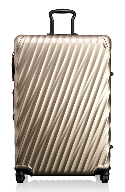 Tumi 19-degree 30-inch Aluminum Spinner Packing Case - White In Ivory Gold