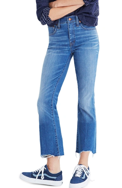 Madewell Cali Demi Boot Jeans In Haywood Wash