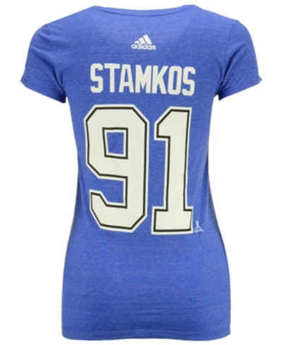 Adidas Originals Adidas Women's Steve Stamkos Tampa Bay Lightning Player T-shirt In Royalblue